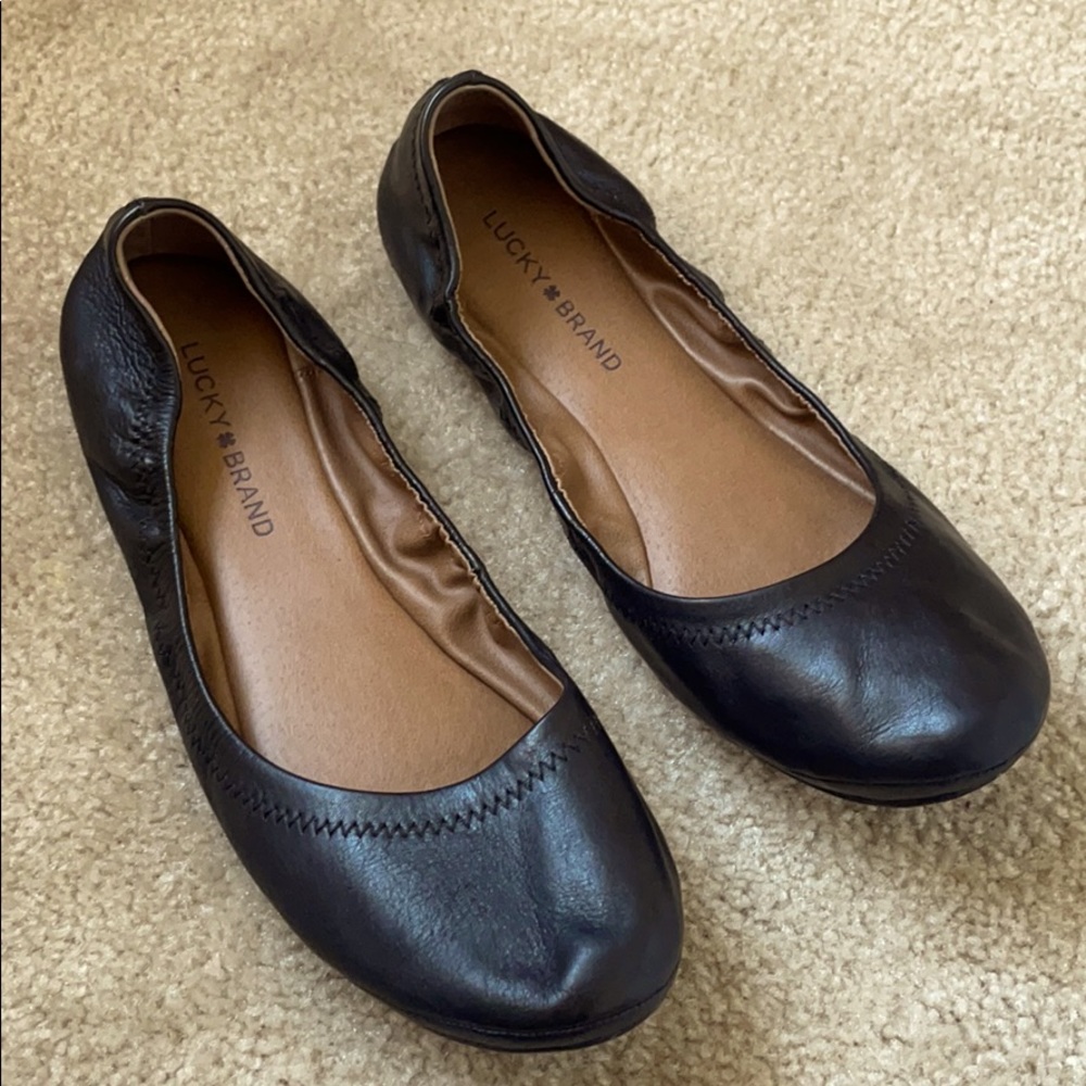 Lucky Brand Emmie Leather Flats